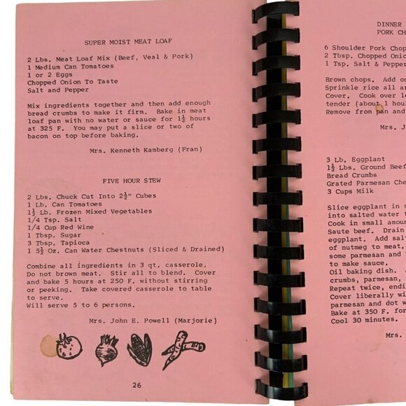 Coral Gables FL First United Methodist Church Cooking Around in Circles Vtg 1974 - Picture 7 of 15